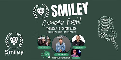 Smiley Comedy Night -October 2026
