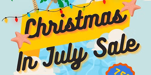 Christmas in July Sale