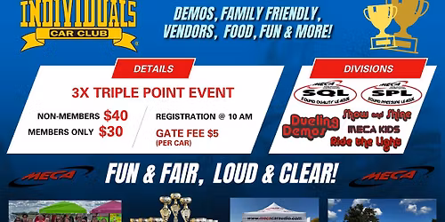 Individuals 2nd Annual Back Bumper Bash