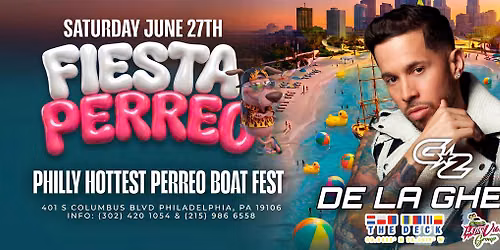 FIESTA PERREO | DE LA GHETTO LIVE ON THE WATER