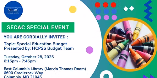 Special Education Budget Presentation
