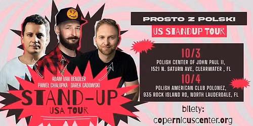 POLSKI STAND-UP \u2013 US TOUR 2026 - CLEARWATER, FL