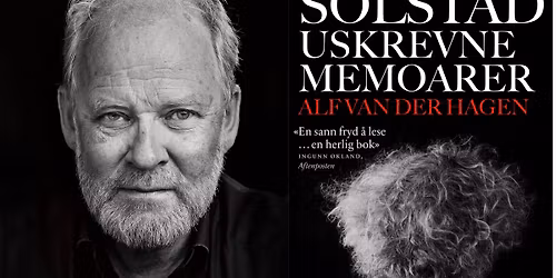 P\u00e5fyll: Alf van der Hagen - Dag Solstad foredrag