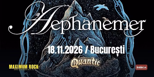 Aephanemer \/ Quantic, Bucuresti