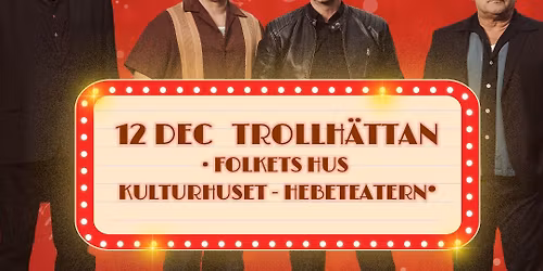 The Refreshments \u2013 Rock \u2019n\u2019 Roll X-mas 2025 | Trollh\u00e4ttan