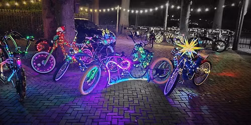 Mijn fiets is een kerstboom 4