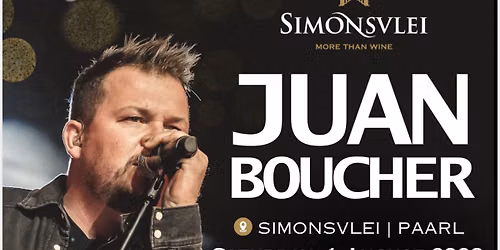 Juan Boucher Live At Simonsvlei 