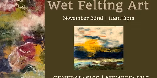 Wet Felting Art