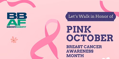 Walk With Purpose: A Pink October for Breast Cancer Awareness Month
