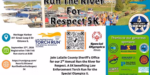 2nd Annual Run the River for Respect 5k