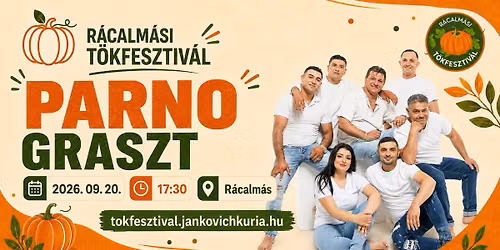 Parno Graszt a R\u00e1calm\u00e1si T\u00f6kfesztiv\u00e1lon