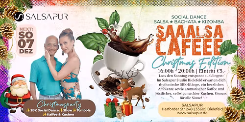 \u2615Salsa Caf\u00e9 \u2013 \ud83c\udf84Christmas Edition - So 07.12.2025