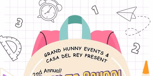 2nd Annual Back to School Giveaway & Pop Up