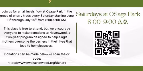 Yoga at Osage Park