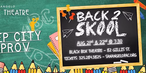 ACT's Sheep City Improv Presents: BACK 2 SKOOL