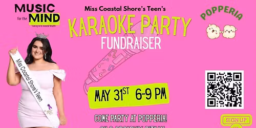 Music for the Mind- karaoke party fundraiser 