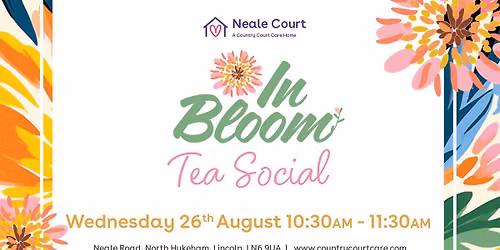 Neale Court In Bloom Tea Social