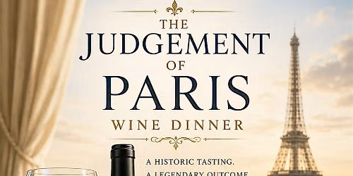 The Judgment of Paris Wine Dinner