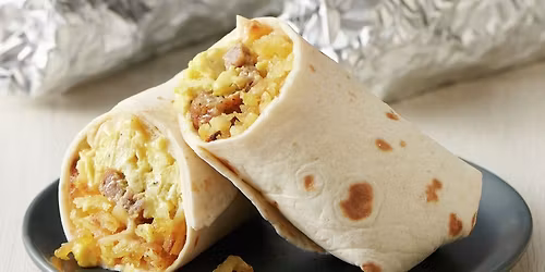 Burrito Breakfast Sale