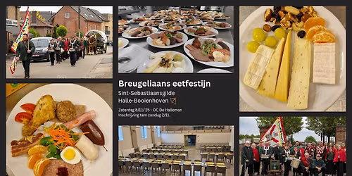 Breugeliaans eetfestijn Sint-Sebastiaansgilde Halle-Booienhoven