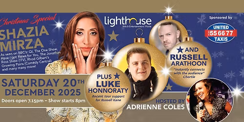 The Coastal Comedy Christmas Special with Shazia Mirza