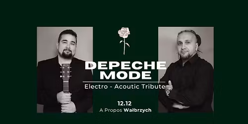 Depeche Mode: electro acoustic tribute \/\/ Wa\u0142brzych 