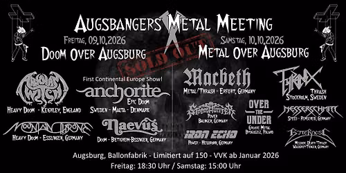 Augsbangers Metal Meeting X - Jubil\u00e4umsausgabe