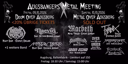 Augsbangers Metal Meeting X - Jubil\u00e4umsausgabe