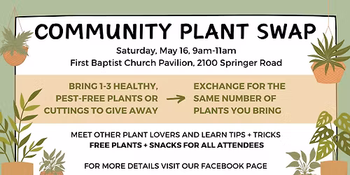 FREE Community Plant Swap
