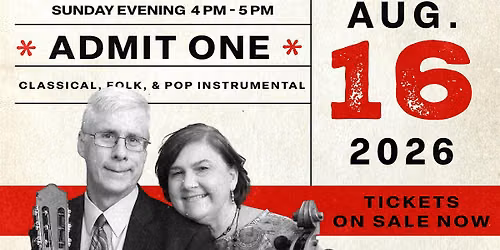 Duo Ocotillo to Play The Listening Room