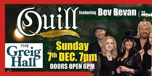 Quill Christmas show @ The Greig Hall, Alcester, B49 6AD