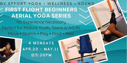 First Flight: A Beginners Aerial Yoga Series