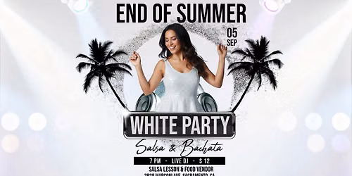Salsa & Bachata All White Social