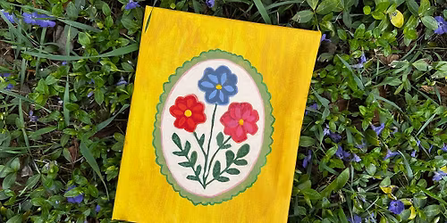 Vintage Flower Paintings