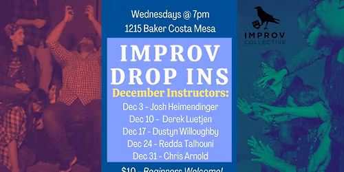 Improv Drop In Classes - Wednesdays