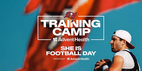2026 Buccaneers Training Camp - She is Football Day