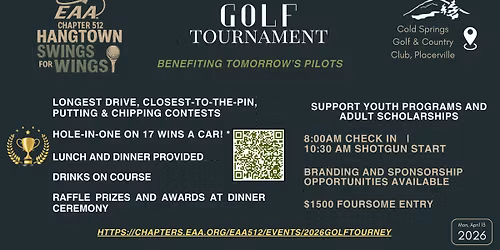 Swings for Wings Golf Tournament