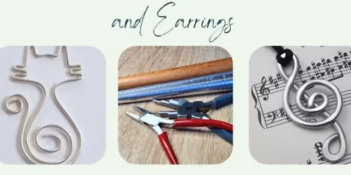 Wire Wrapped Pendants and Earring Workshop 