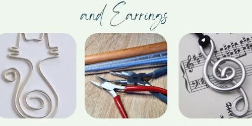 Wire Wrapped Pendants and Earring Workshop