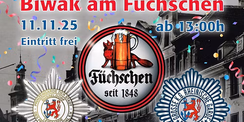 Biwak am F\u00fcchschen