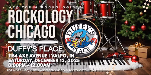 ROCKOLOGY CHICAGO ROCKIN' THE HOLIDAYS AT DUFFY'S PLACE