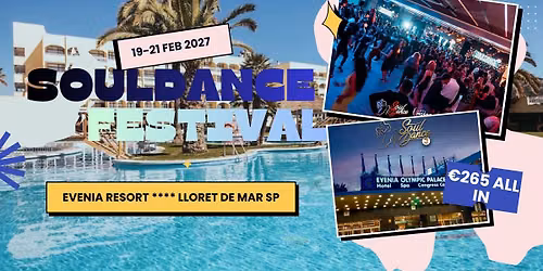 Souldance Weekend Lloret de mar X Bachata revelation \u20ac265 All in