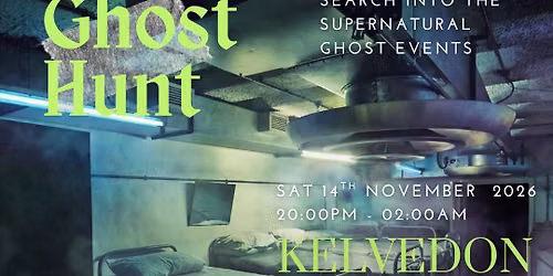 Ghost Hunt At Kelvedon Hatch Secret Nuclear Bunker.