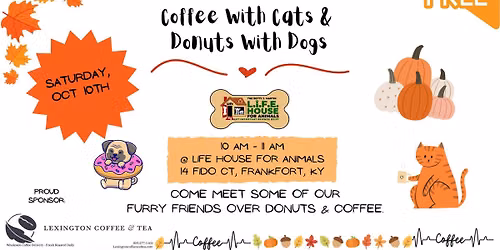 Coffee With Cats & Donuts With Dogs