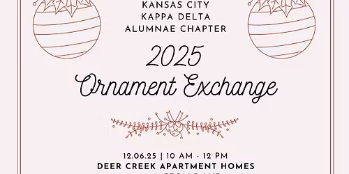 2025 Ornament Exchange