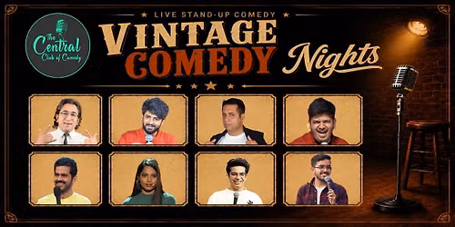 Vintage Comedy Nights - Live Standup Comedy Show