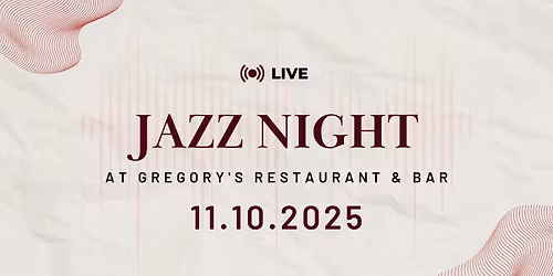 Jazz Night at Gregory's