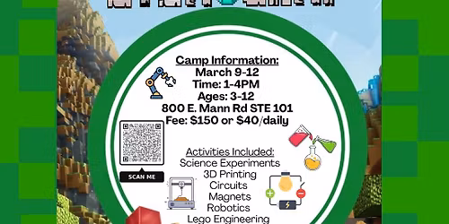SPRING BREAK MINECRAFT STEM CAMP