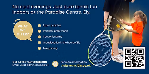 Indoor tennis - Every Thursdays