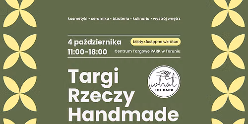 1. Targi Rzeczy Handmade w Toruniu